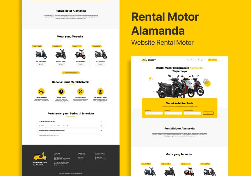 Rental Motor Alamanda